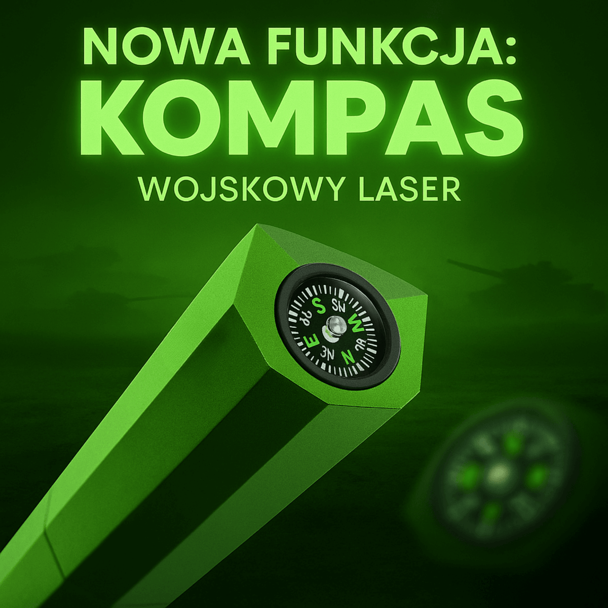 Wbudowany kompas terenowy