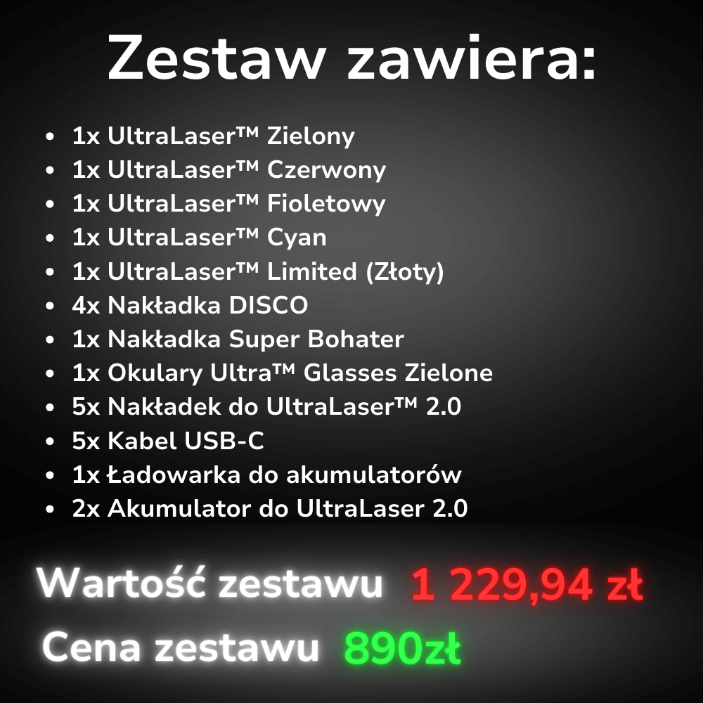 Cała Kolekcja UltraLaser™