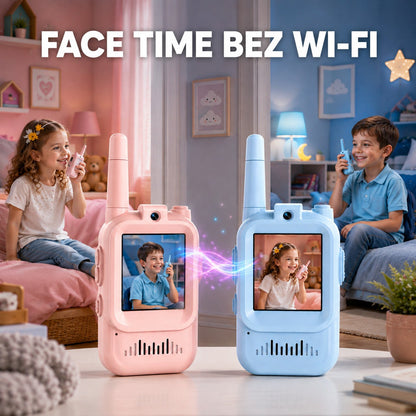 Rozmowa wideo między dziećmi bez Wi-Fi przez Ultra Falówki